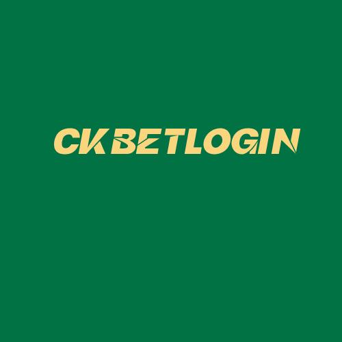 Logo da CKBETLOGIN